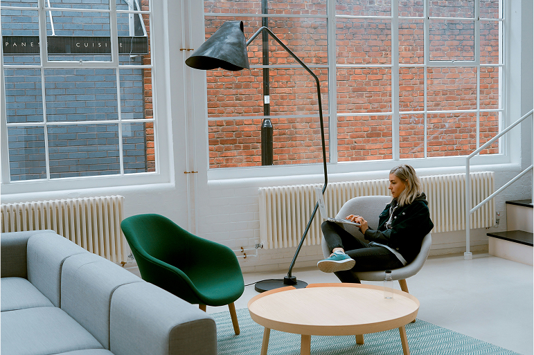 Modern office interior representing the Sparkly HR story