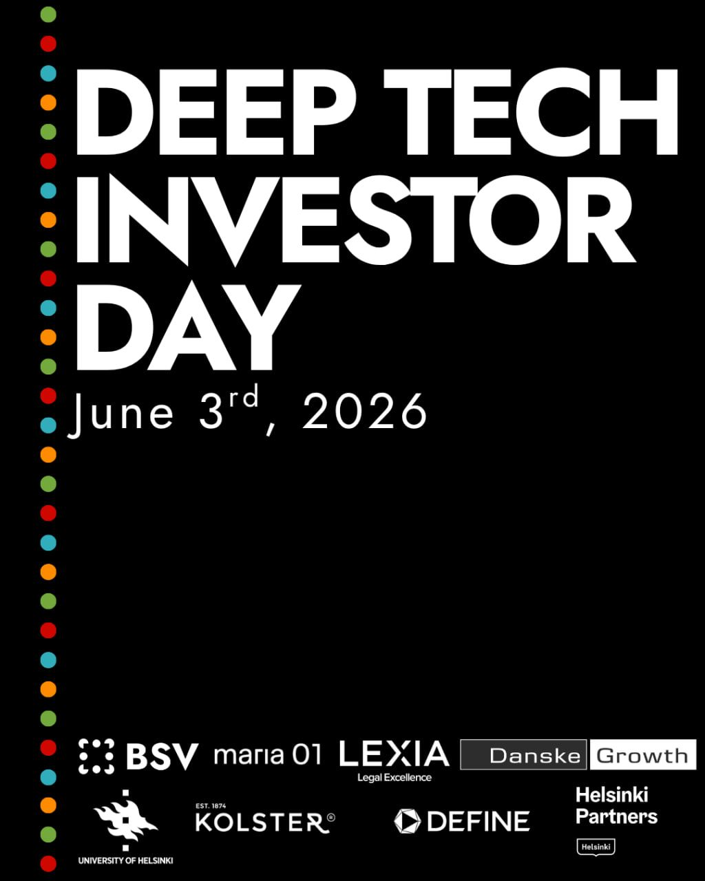 Sparkly.HR at Deep Tech Investor Day 2026 — Maria 01, Helsinki